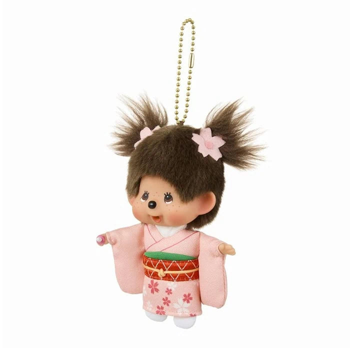 Monchhichi Cherry Blossom Kimono Keychain – an.mé /ahn-may/