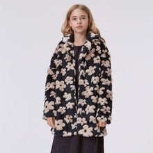 Haili Furry Coat | Flower Fur