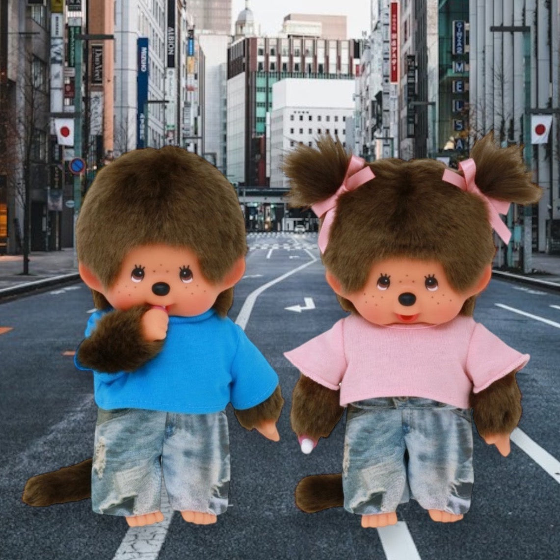 Monchhichi Street Fashion | Girl