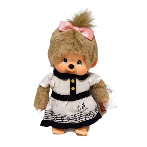 Monchhichi in Music Note Outfit | Girl