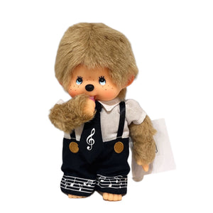 Monchhichi in Music Note Outfit | Boy