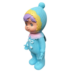 Special Edition Charmy Chan With Pom Pom Hat  | Blue with Purple Hair