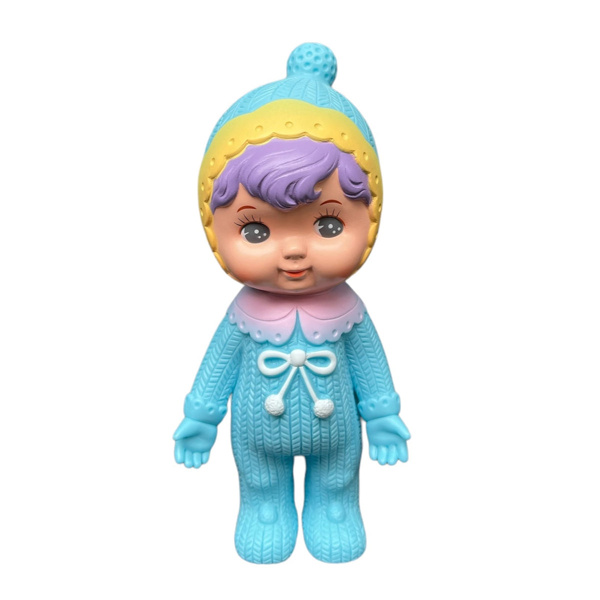 Special Edition Charmy Chan With Pom Pom Hat | Blue with Purple