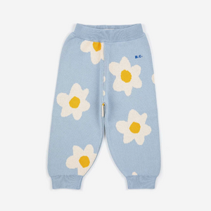 Big Flower All Over Baby Knit Pants