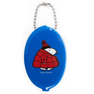 Snoopy Puffy Coat Coin Pouch