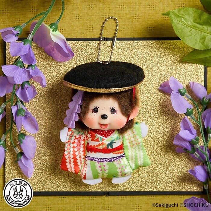 Monchhichi x Kabuki & Renjishi Fujimusume Bag Charm – an.mé