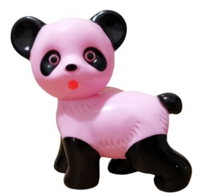 Little Cuties Panda Bear | Black Pink