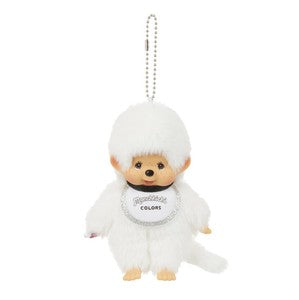 Monchhichi Colours Bag Charm Black and White