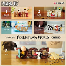 Peanut Snoopy Collection Of Words
