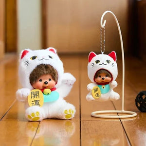 Monchhichi Lucky Cat & Bag Charm – an.mé /ahn-may/ Monchhichi Lucky Cat & Bag Charm – an.mé /ahn-may/