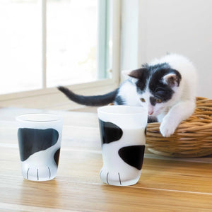 Cat Paw Drink Glass | Spotted