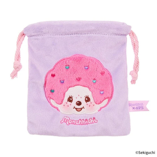 Shinako X Monchhichi Drawstring Pouch