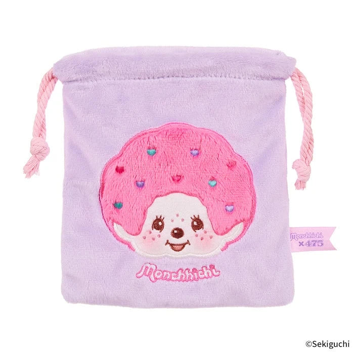 Shinako X Monchhichi Drawstring Pouch