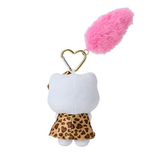 Sanrio Hello Kitty Mascot Keychain with Tail | Leopard