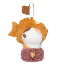 Mofusand Taiyaki Plush Keychain