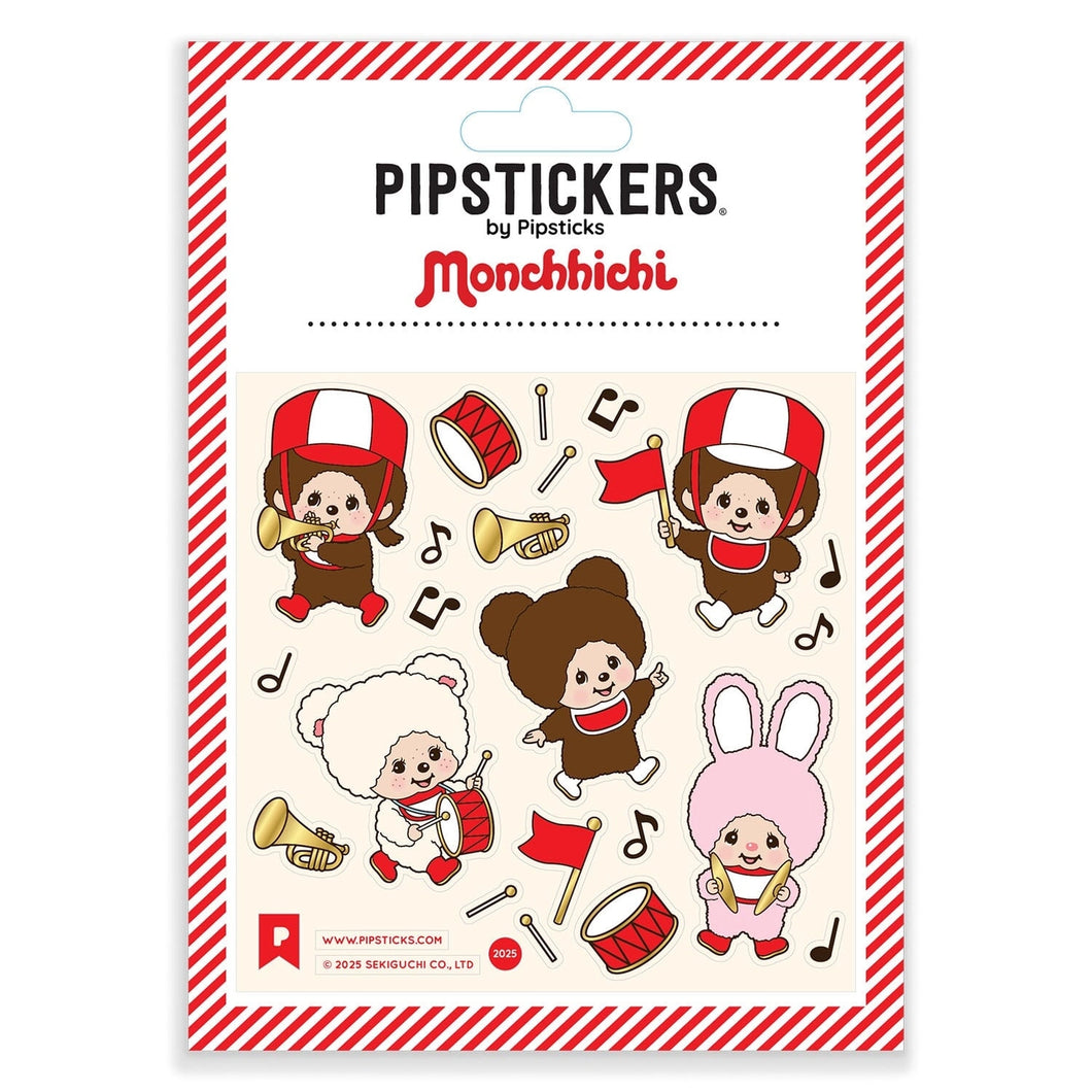 Monchhichi Marching Band Stickers