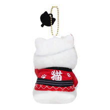 Mofusand Wasshoi Festival Cat Plush Keychain | Red