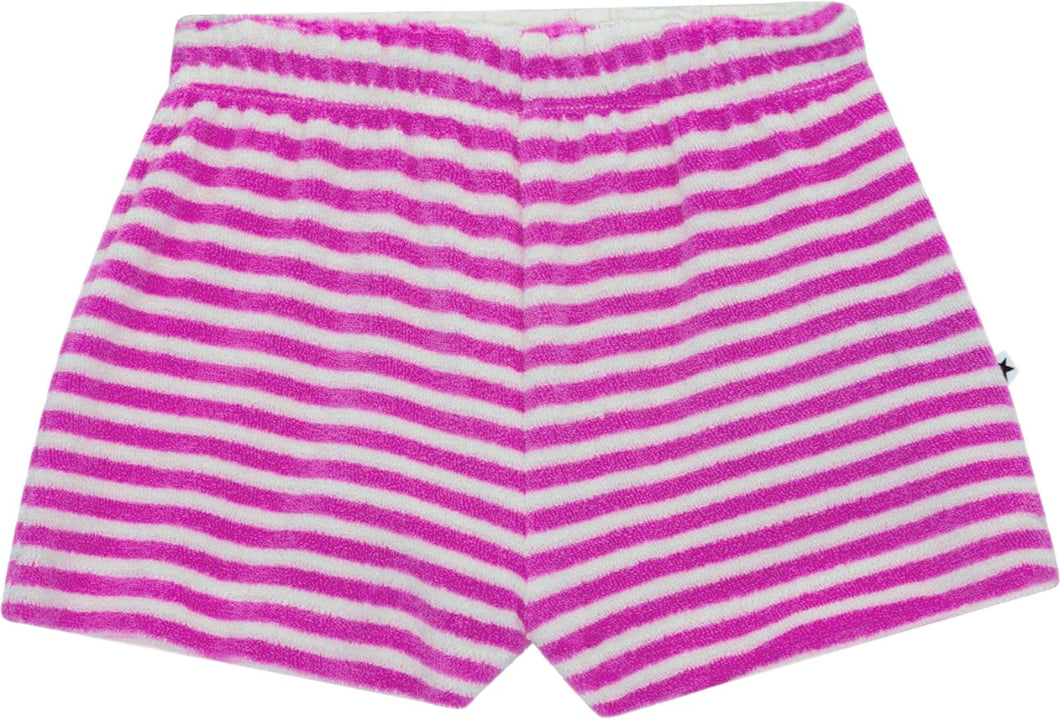 Signe Shorts | Purple Shell Stripe