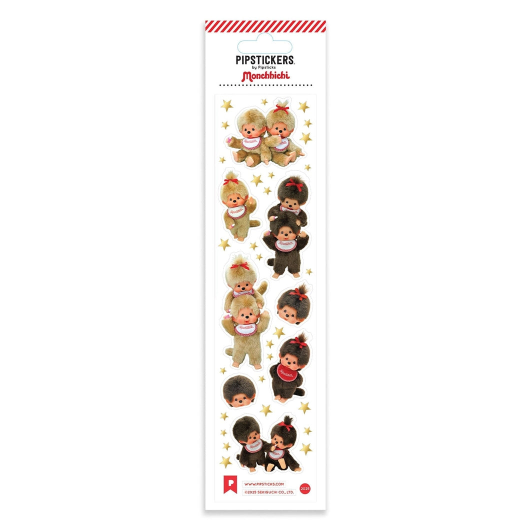 Monchhichi Cuddles Stickers