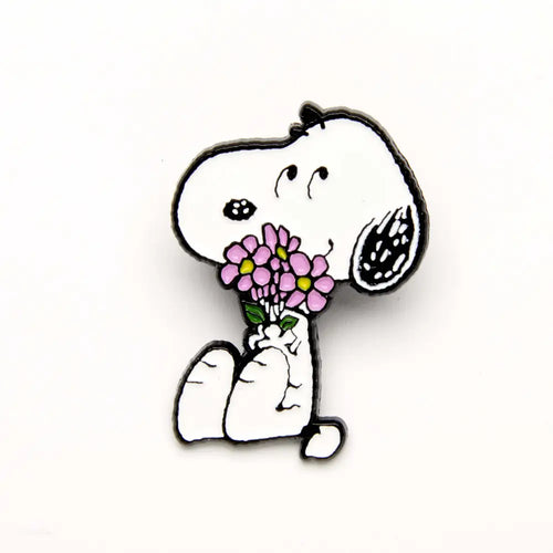 Peanuts Good Vibes Pin | Flower