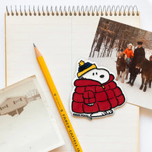 Snoopy Puffy Coat Fridge Magnet