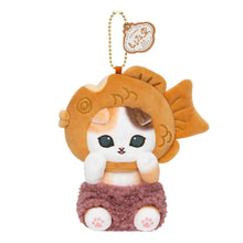 Mofusand Taiyaki Plush Keychain