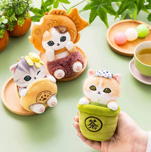 Mofusand Dorayaki Plush Keychain