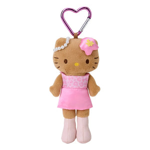 Hello Kitty WITH MIEKO UESAKOストラップハローキティ Sanrio Tanned Hello Kitty Style Up Mascot | Pink Leopard – an.mé