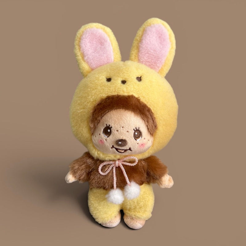 Monchhichi in Plushie Rabbit Suit | Yellow – an.mé /ahn-may/