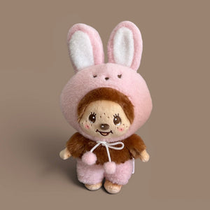 Monchhichi in Plushie Rabbit Suit | Pink – an.mé /ahn-may/