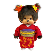 Monchhichi in Maple Leaves Kimono