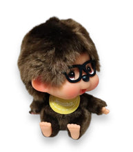 Sitting Monchhichi with Glasses