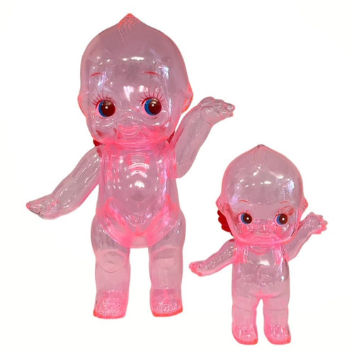 Clear Kewpie Doll | Neon Pink