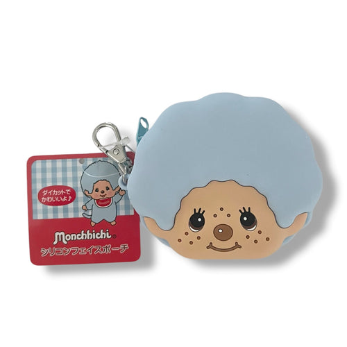 Monchhichi Silicon Coin Purse Bag Charm | Blue