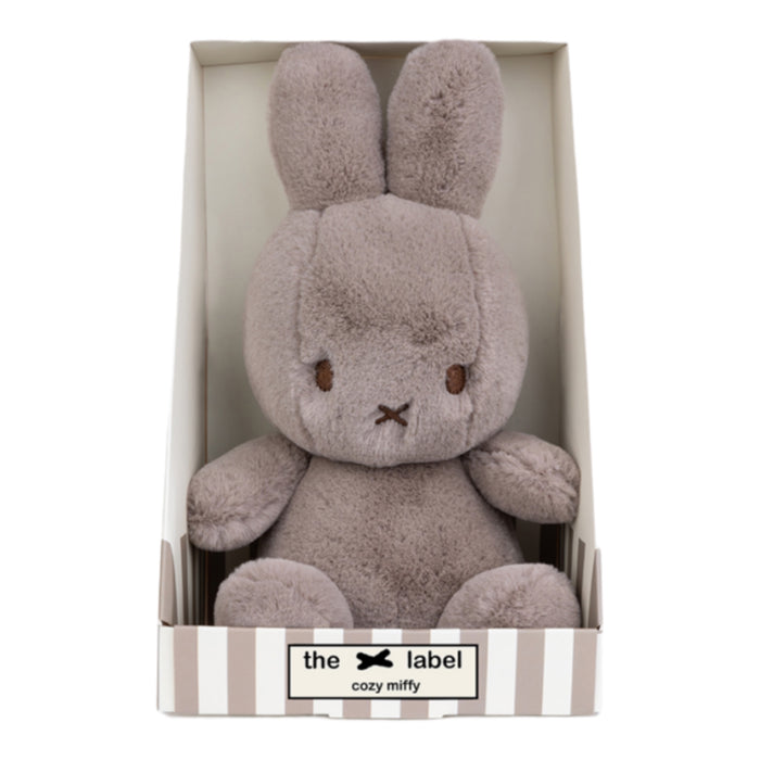 Cozy Miffy Sitting in Giftbox | Taupe