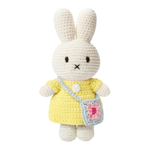 Miffy and Her Flower Bag | Pastel Yellow Dress