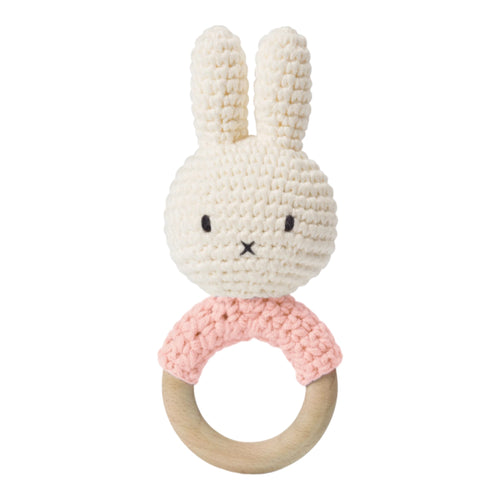 Miffy Baby Teether | Pastel Pink