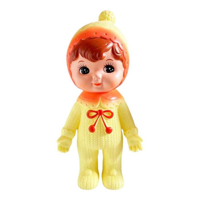 Charmy Chan With Pom Pom Hat | Light Yellow