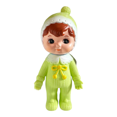 Charmy Chan With Pom Pom Hat | Lime Green