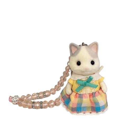 Calico Critters Bag Charm | Monica the Latte Cat