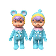 Special Edition Charmy Chan With Teddy Ear | Blue with Purple Hair