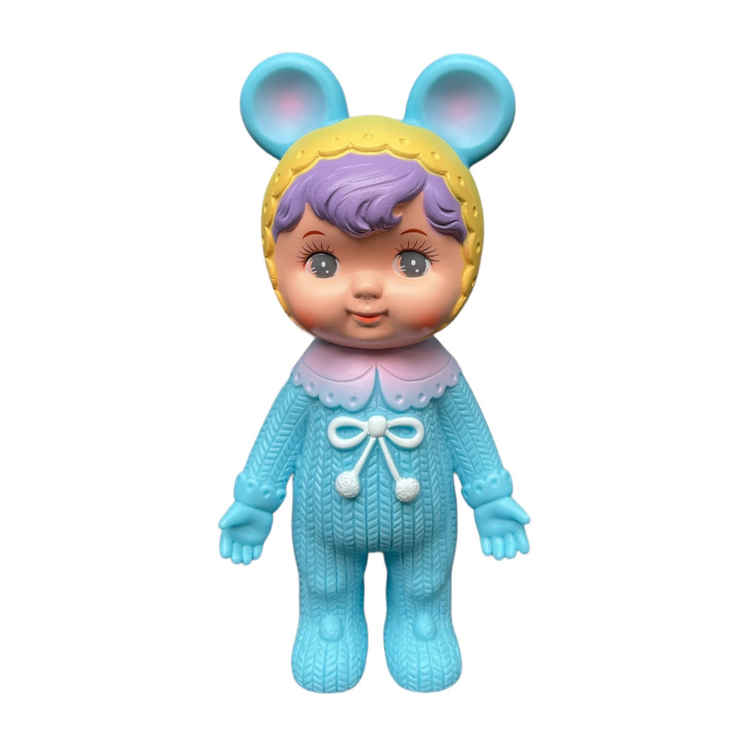 Special Edition Charmy Chan With Teddy Ear | Blue with Purple Hair