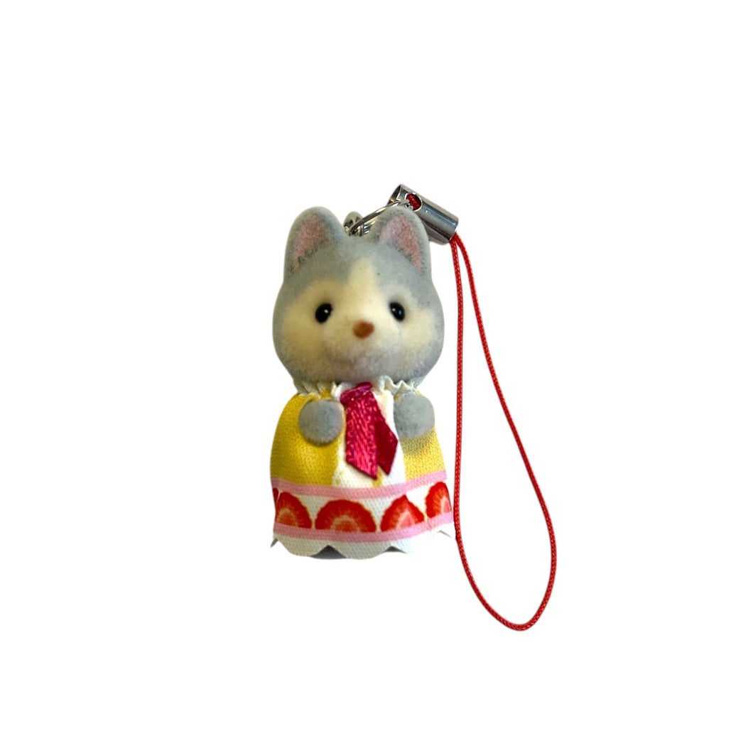 Calico Critters Phone Charm | Husky Baby