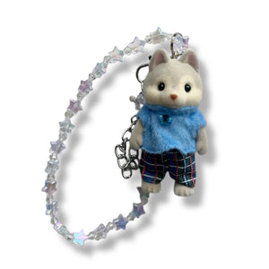 Calico Critters Bag Charm | Vincent Husky