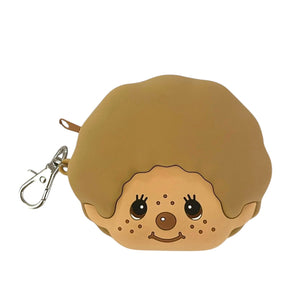 Monchhichi Silicon Coin Purse Bag Charm | Gold