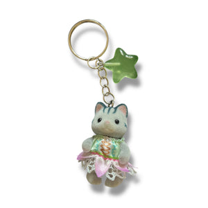 Liberty the Cat Baby Keychain