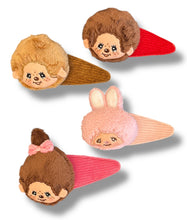 Monchhichi Plushie Barrette