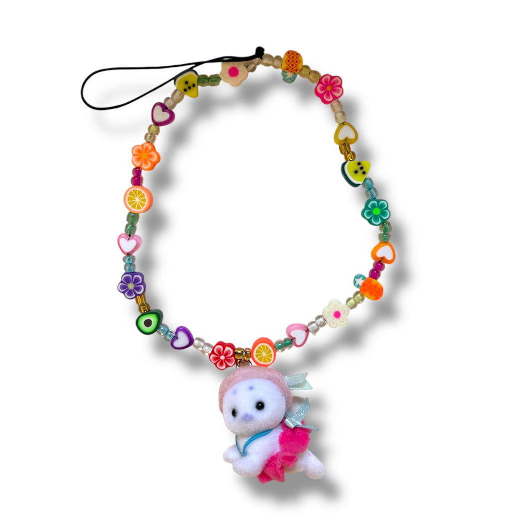 Baby Seal Bag Charm | Phone Strap