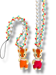 Giraffe Baby Bag Charm | Phone Strap