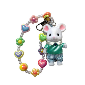 Calico Critters Bag Charm | Marshmallow Mouse